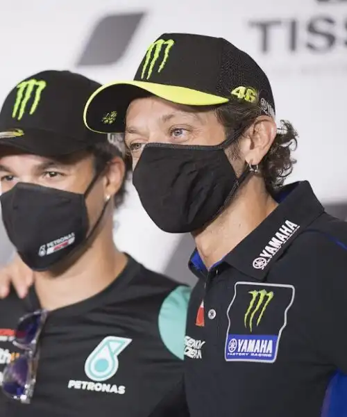 Valentino Rossi avverte la Yamaha su Quartararo e Franco Morbidelli