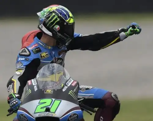 Morbidelli e una pioggia differente