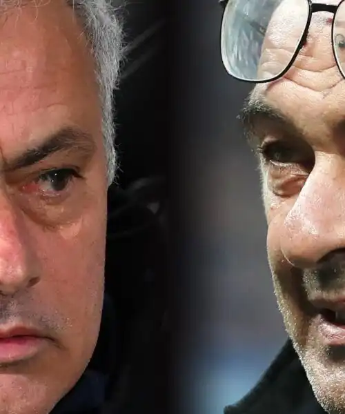 Maurizio Sarri pizzica Josè Mourinho: l’affondo