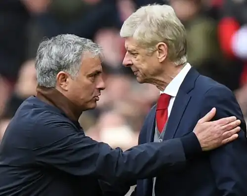 Mourinho fa pace con Wenger