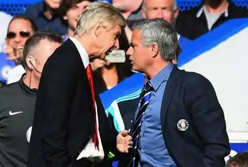 Mourinho saluta il ‘nemico’ Wenger