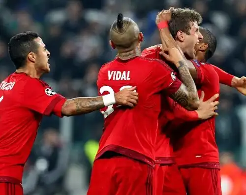 Il Bayern spaventa la Juve