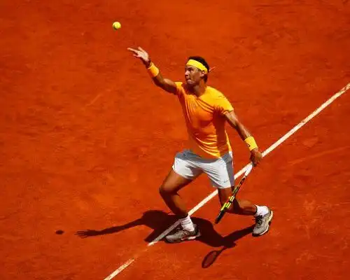 Nadal-Fognini, spettacolo a Roma