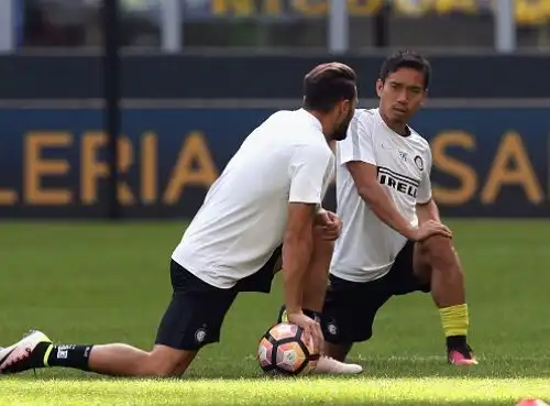 Nagatomo, paura in allenamento