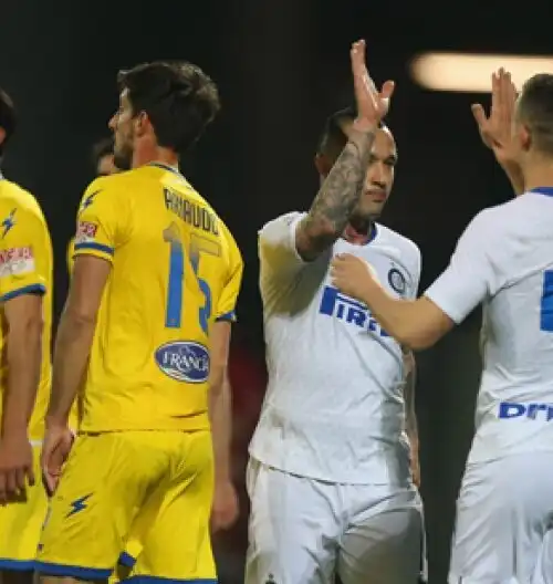 L’Inter non sbaglia: Frosinone domato