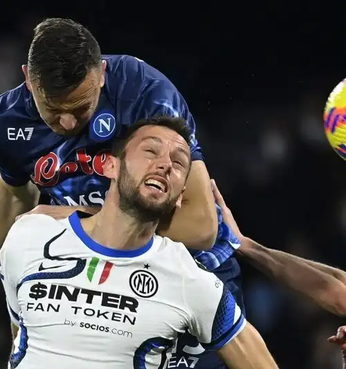 Serie A, fra Napoli e Inter finisce in parità