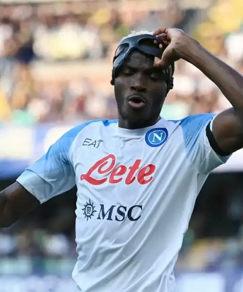 Napoli in ansia, si ferma Victor Osimhen: Liverpool a rischio