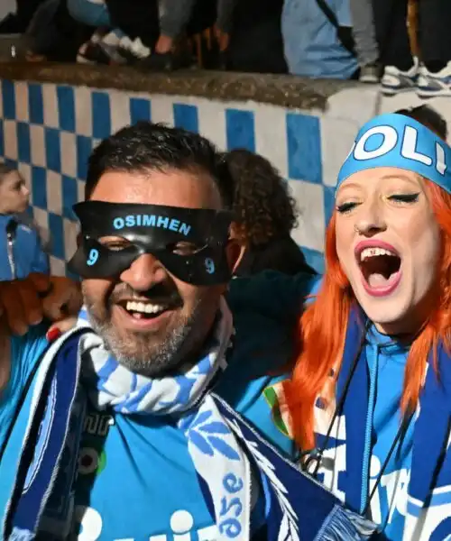 Napoli, è qui la festa per lo scudetto: le foto dei tifosi azzurri