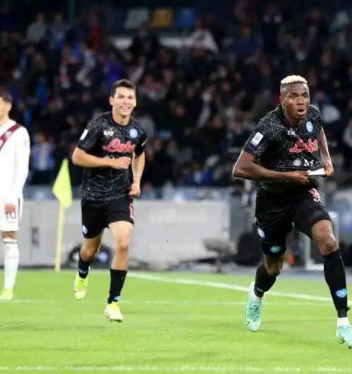 Serie A, il Napoli non si ferma: battuto anche il Torino