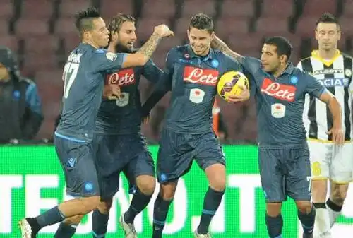 Napoli-Udinese, i voti