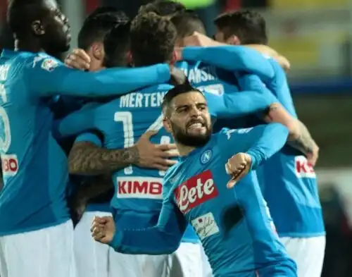 Crotone-Napoli 0-1: azzurri campioni di inverno