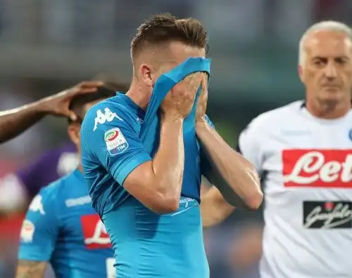 Napoli, frecciata alla Juventus su Twitter