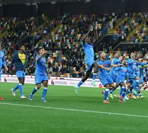 Cori contro i napoletani, Udinese multata