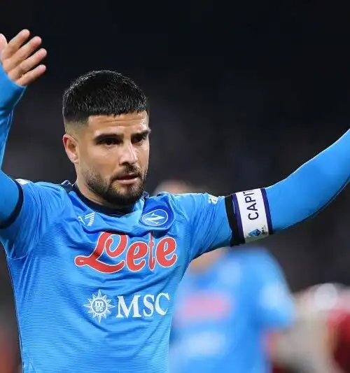 Lorenzo Insigne in dubbio contro il Verona: il comunicato del Napoli