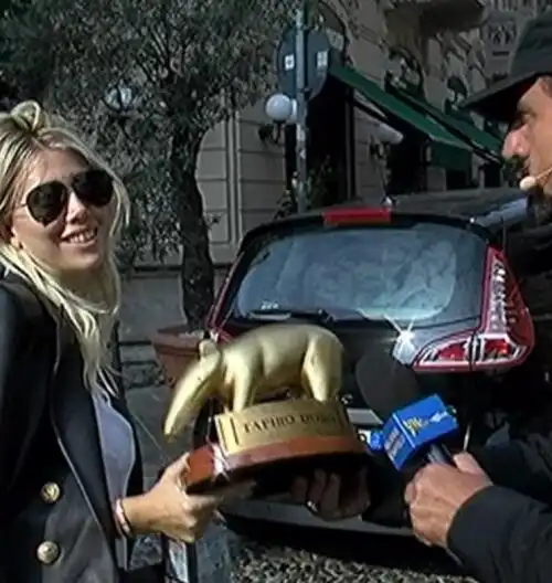 Wanda Nara abbandona il Tapiro