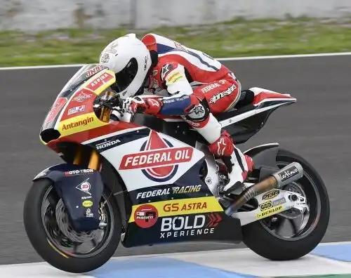 Moto2, in Australia pole di Navarro