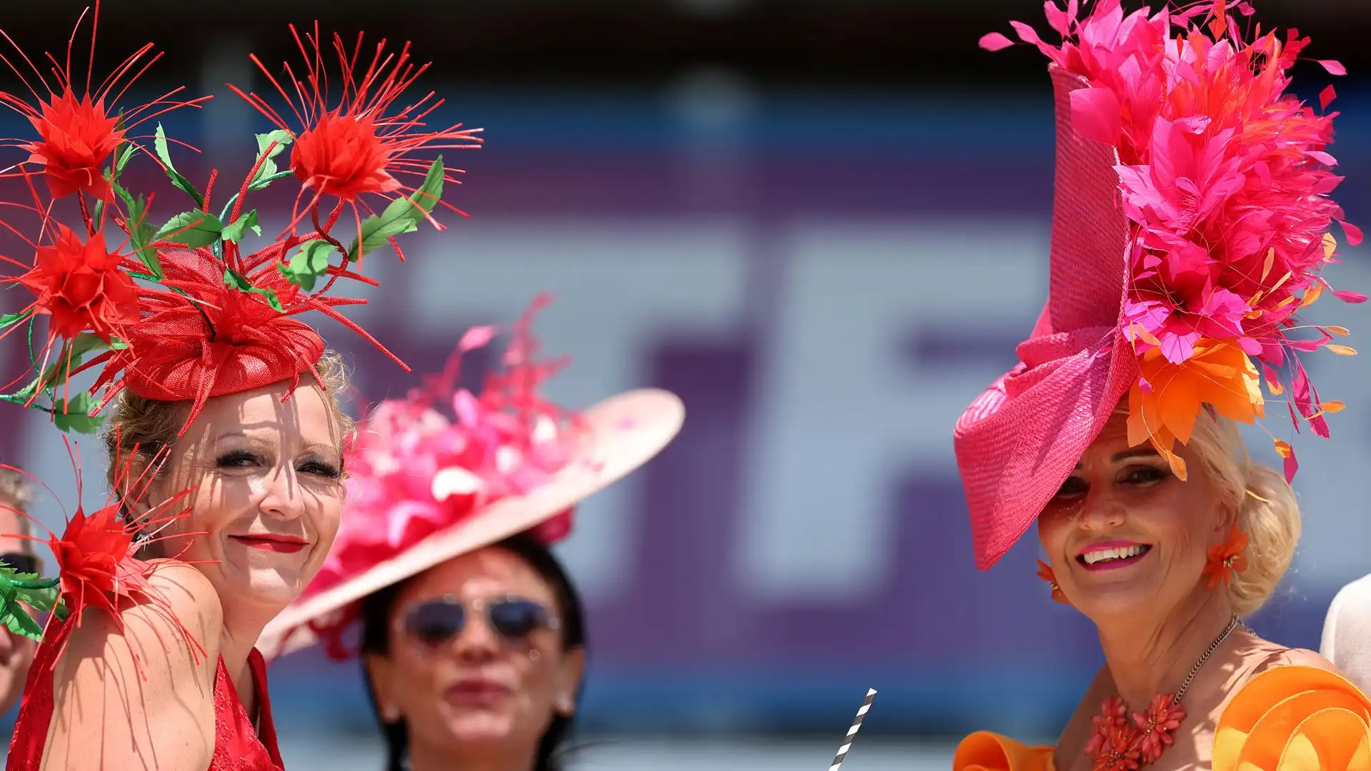 Un vero e proprio spettacolo di colori a Epsom