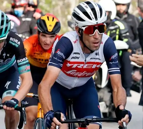 Vincenzo Nibali non fa una piega