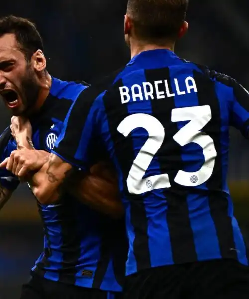 Inter, sospiro di sollievo per Barella e Calhanoglu