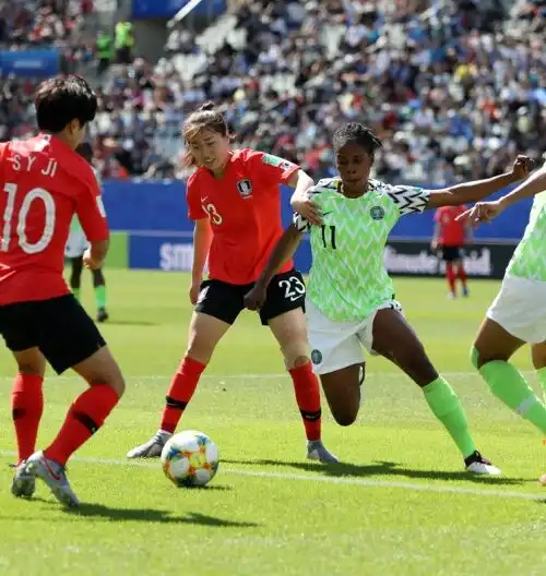 Mondiali femminili, la Nigeria piega la Corea del Sud