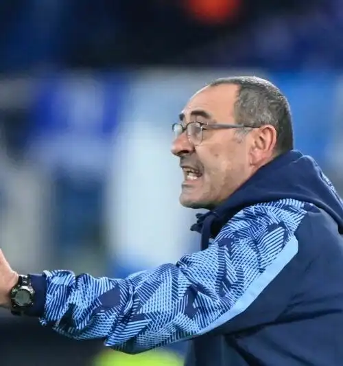 Sarri non accetta il giallo che costerà il derby a Zaccagni