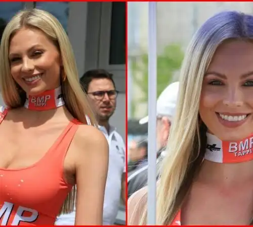 Non solo moto a Vallelunga, ecco le bellissime ombrelline. Le foto