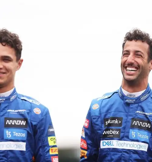 McLaren, l’obiettivo comune di Lando Norris e Daniel Ricciardo
