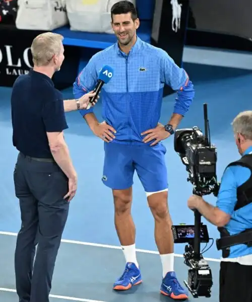 Novak Djokovic mette alle spalle il suo infortunio