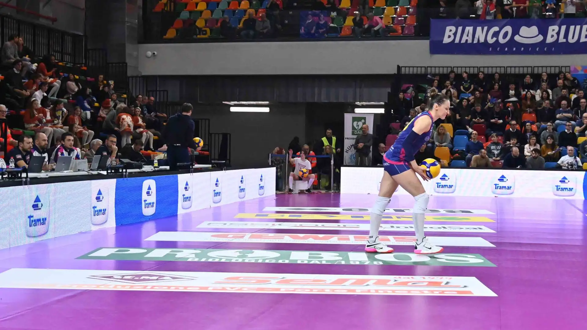 Alla fine le padrone di casa hanno vinto 3-1.