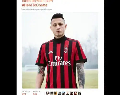 Maglia Milan: ritorna la tradizione