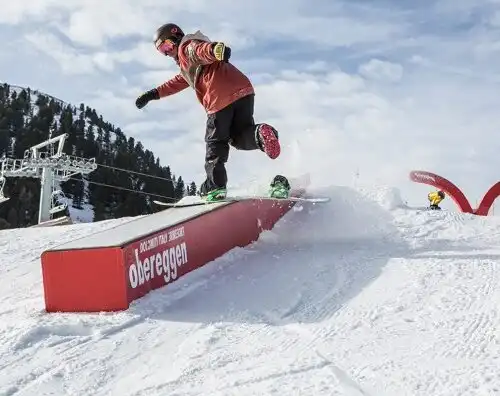 Il grande snowboard passa da Obereggen