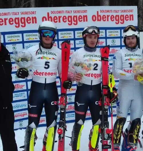Obereggen, Razzoli secondo in Coppa Europa