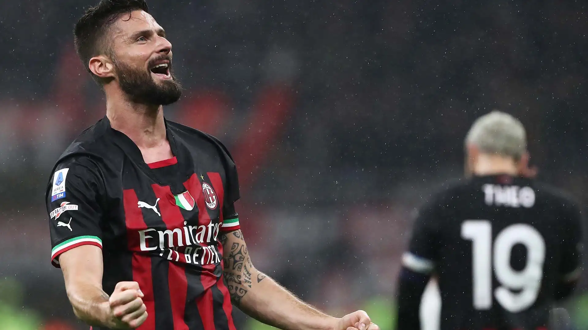 Giroud è arrivato al Milan nel 2021