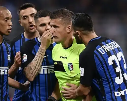 Serie A, gli arbitri: non c’è Orsato