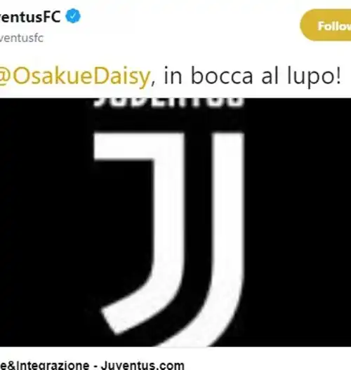 La Juventus si schiera con Daisy Osakue