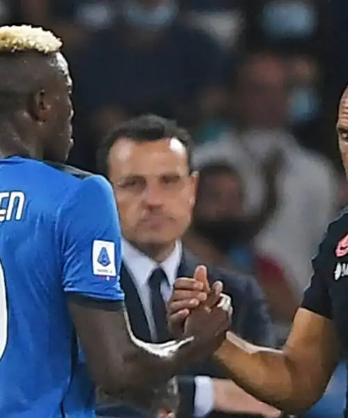 Napoli, sospiro di sollievo dopo la lite Spalletti-Osimhen