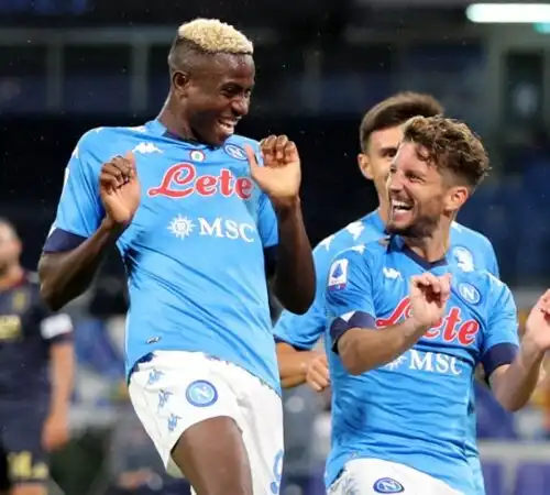 Napoli, una staffetta per la Champions