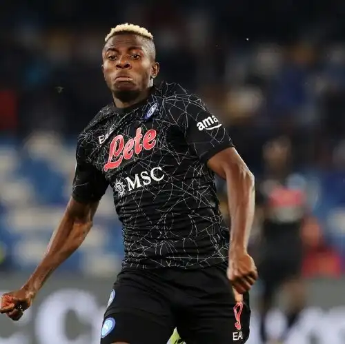 Napoli, dubbi sul futuro di Victor Osimhen