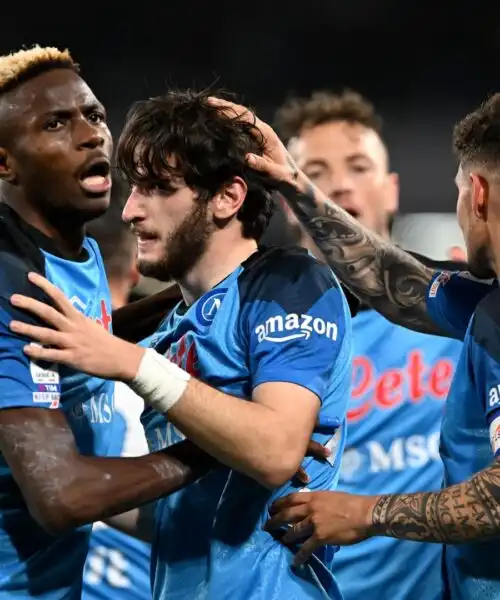 Champions: Osimhen è una furia, Napoli ai quarti per la prima volta