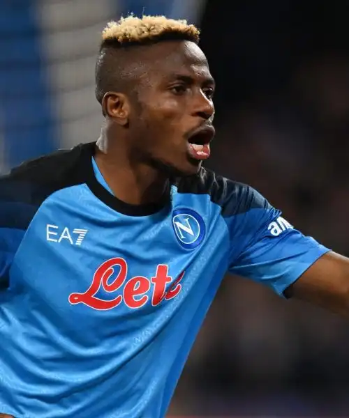 Napoli, ipotesi asta per Victor Osimhen