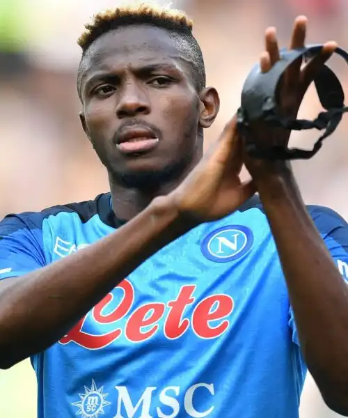 Victor Osimhen è Pallone d’Oro africano: “Grazie Napoli”