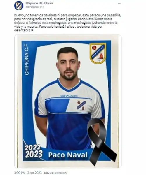 Tragedia in Spagna, accoltellato e ucciso Paco Naval Perez