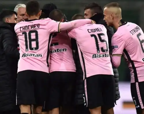 Palermo campione d’inverno, Frosinone a ruota
