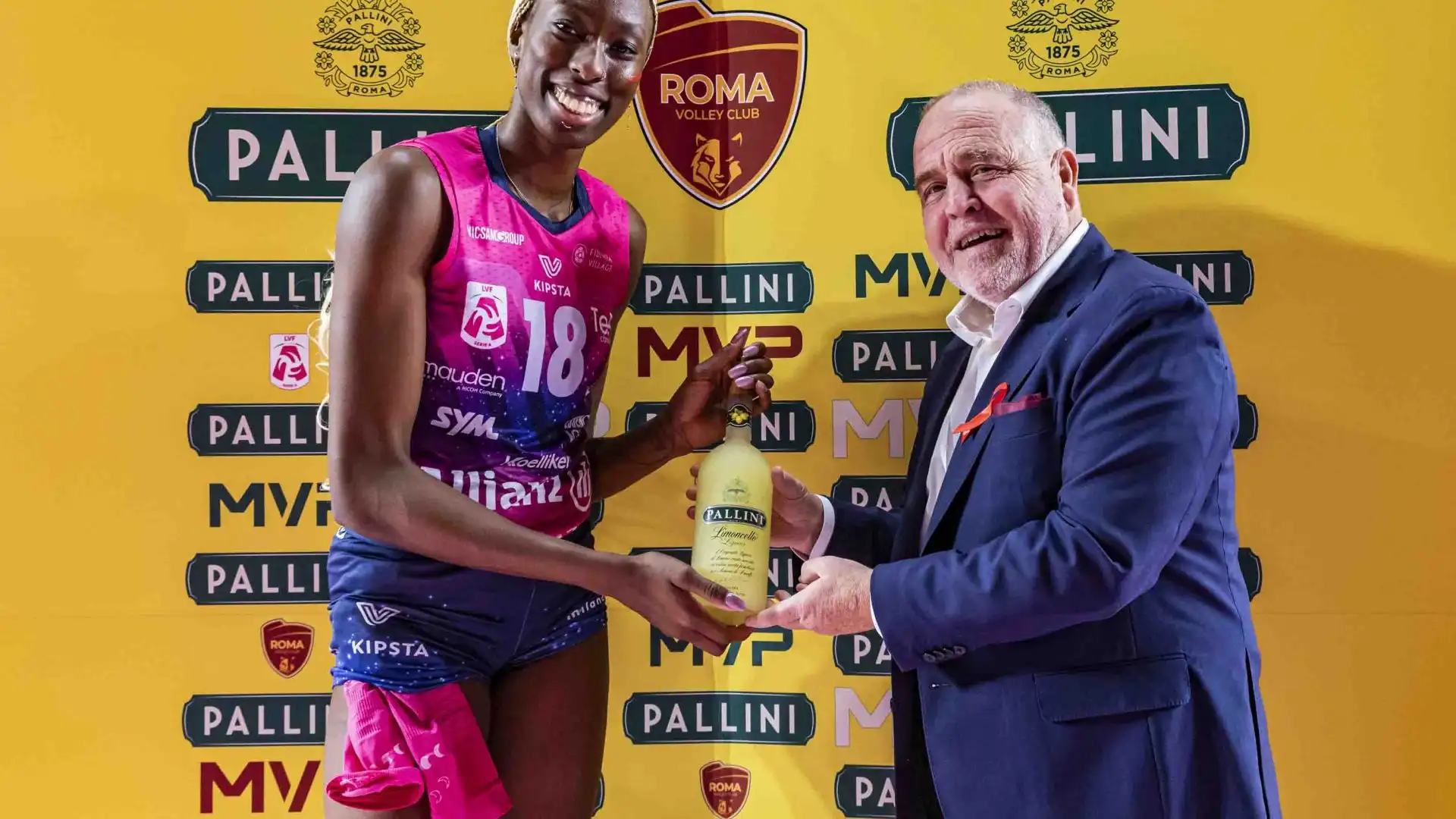 L'Allianz Vero Volley Milano ha ottenuto una netta vittoria per 3-0 in casa della Roma Volley Club.