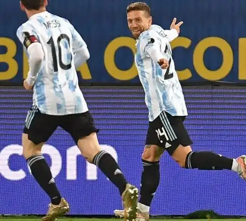 Papu Gomez, Messi e Lautaro: l’Argentina va