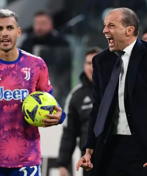 Juventus, bocciatura per Leandro Paredes: “Devo fare delle scelte”