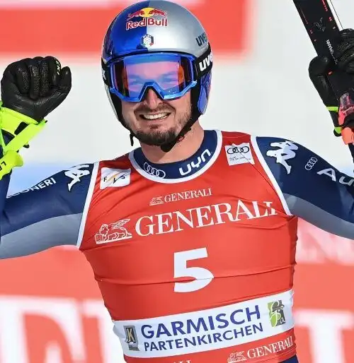 Dominik Paris trionfa a Garmisch e punta Cortina