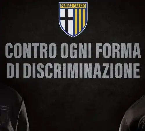 Il Parma scende in campo contro le discriminazioni
