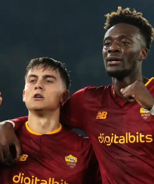 Premiata ditta Abraham-Dybala, la Roma regola la Fiorentina