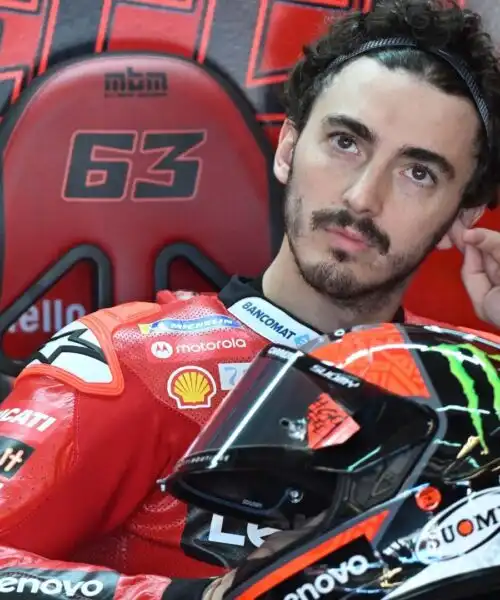 MotoGp, Ducati: Pecco Bagnaia scosta il paragone con Valentino Rossi nel 2006